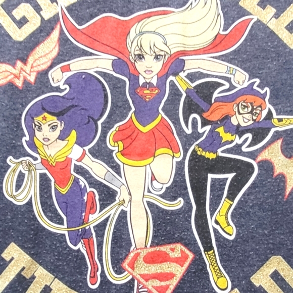 2/$15 🌼 DC Super Hero Girls Rule The World Tee - Picture 4 of 8